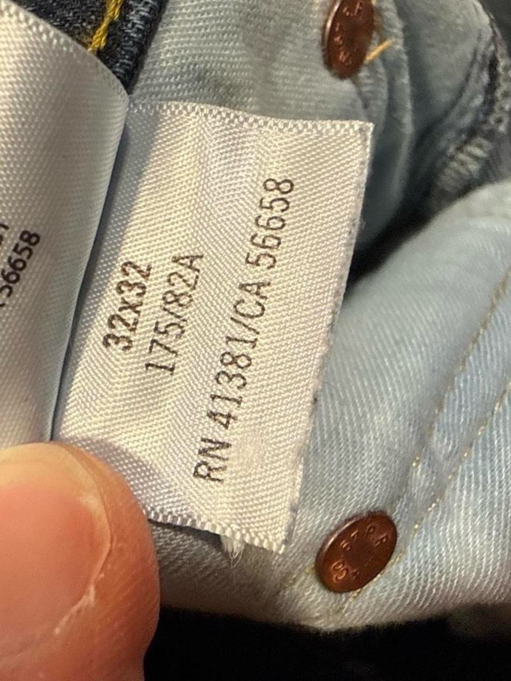 Polo Ralph Lauren Faded Straight Jeans - Picture 5 of 5